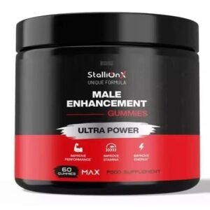 StallionX Male Enhancement Gummies 60ct | Boost Stamina Energy Performance Max